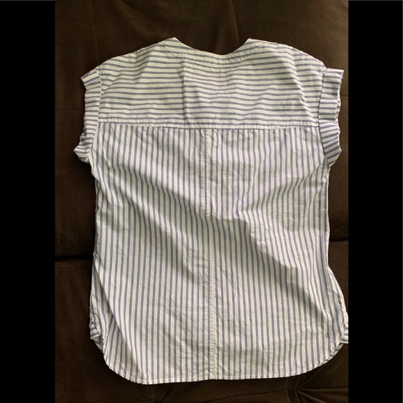 J.crew oversized cuffed sleeve top - Picture 4 of 9